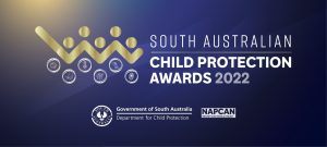 Image of South Australian Child Protection Awards 2022 graphic.