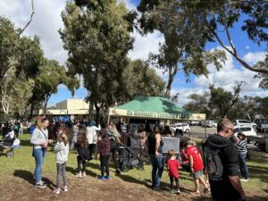 Family Zone Fun Day 2024 crowd enjoying the day